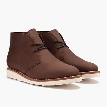 Botas Chukka Thursday Boots Scout Cuero Hombre Marrom | MX53MXL