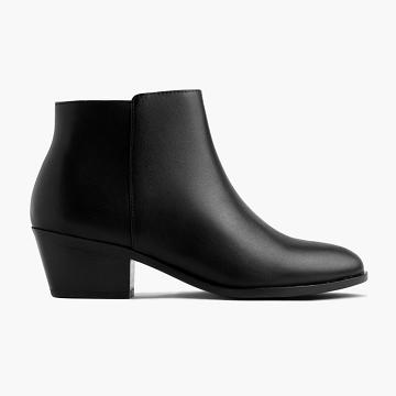 Botas Thursday Boots Downtown Cuero Mujer Negros | MX390DFM2