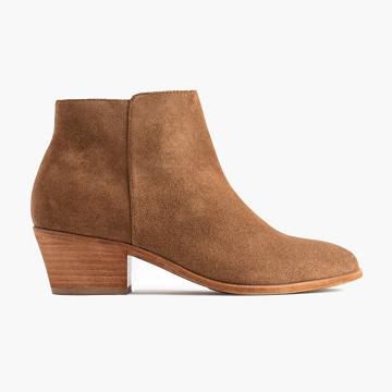 Botas Thursday Boots Downtown Gamuza Mujer Marrom | MX390DFM4