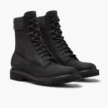 Botas Thursday Boots Explorer Cuero Hombre Negros | MX164TCE