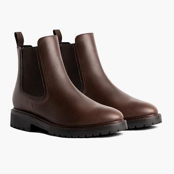 Botas Thursday Boots Legend Cuero Rugged & Resilient Hombre Cafes | MX195MQZ