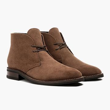 Botas con Cordones Thursday Boots Scout Gamuza Hombre Marrom | MX123ZUT