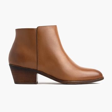 Botines Thursday Boots Downtown Cuero Mujer Marrom | MX354VRW