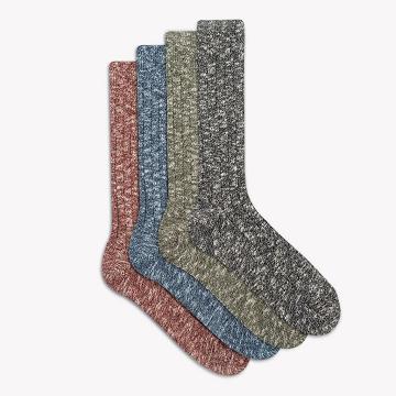 Calcetines Thursday Boots Sodello Classic Boot Algodon 4-Pack Hombre Multicolor | MX323WNB