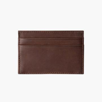 Carteras Thursday Boots Card Holder Cuero Hombre Vino | MX171BEX