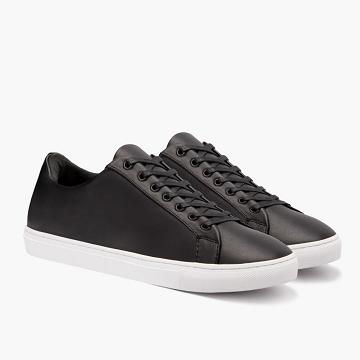 Tenis Thursday Boots Premier Low Tops Cuero Classic Hombre Negros | MX231HAP