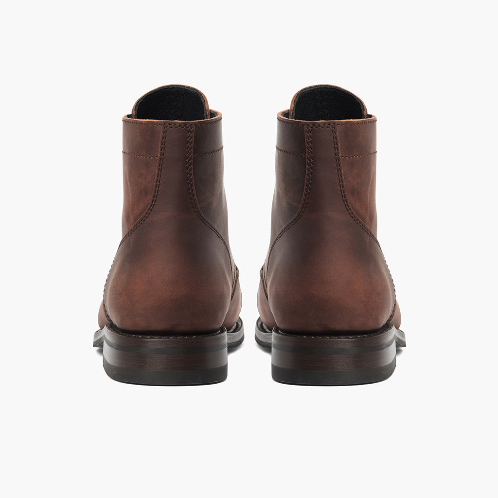 Botas Chukka Thursday Boots Captain Cuero Hombre Marrom | MX49HAP