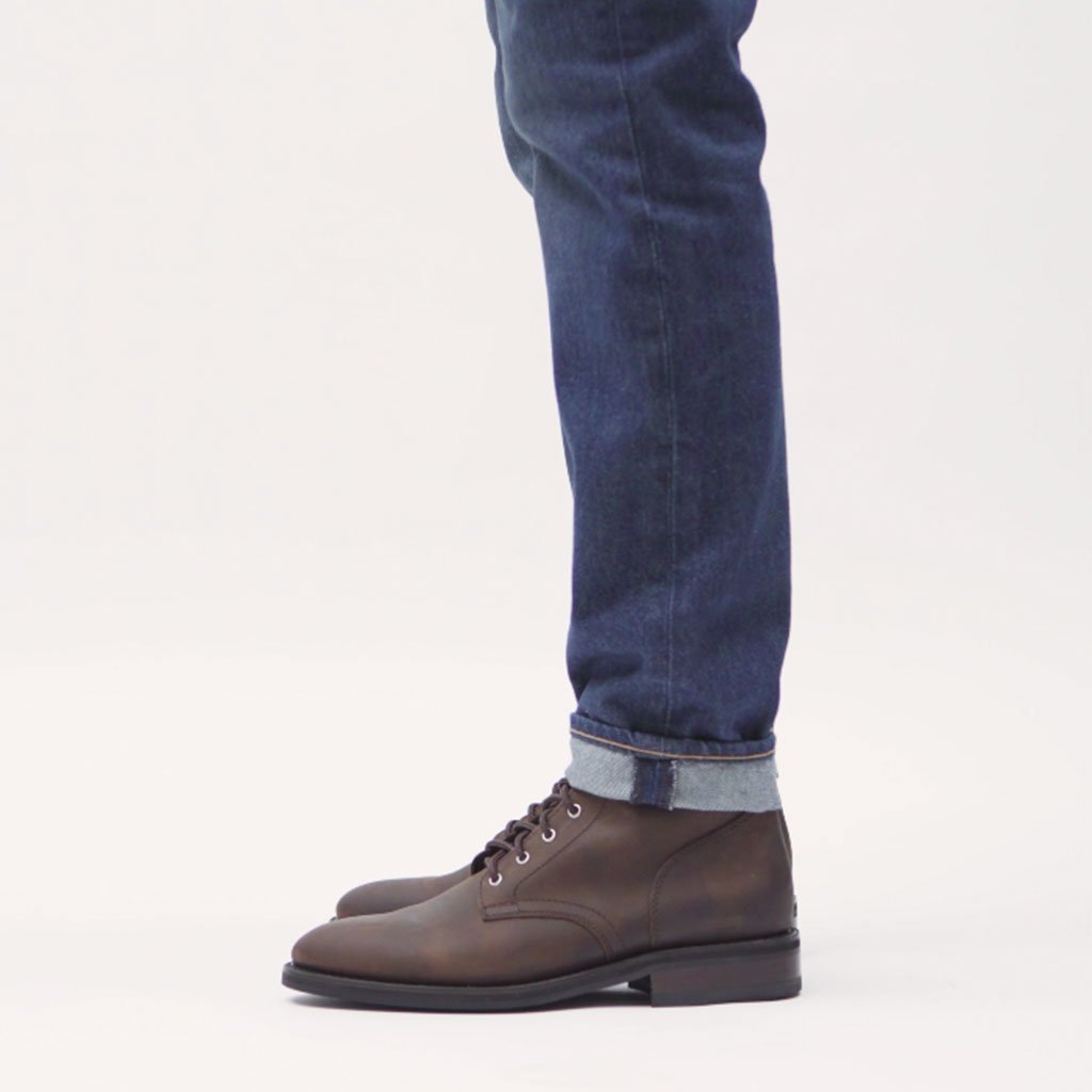 Botas Chukka Thursday Boots President Cuero Hombre Marrom | MX52DFM