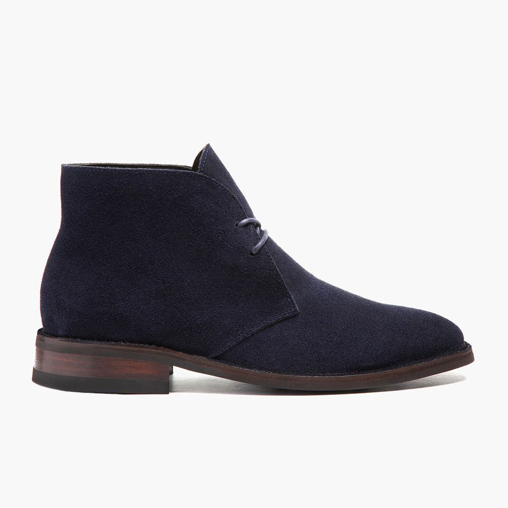 Botas Chukka Thursday Boots Scout Gamuza Hombre Azules | MX62EBC