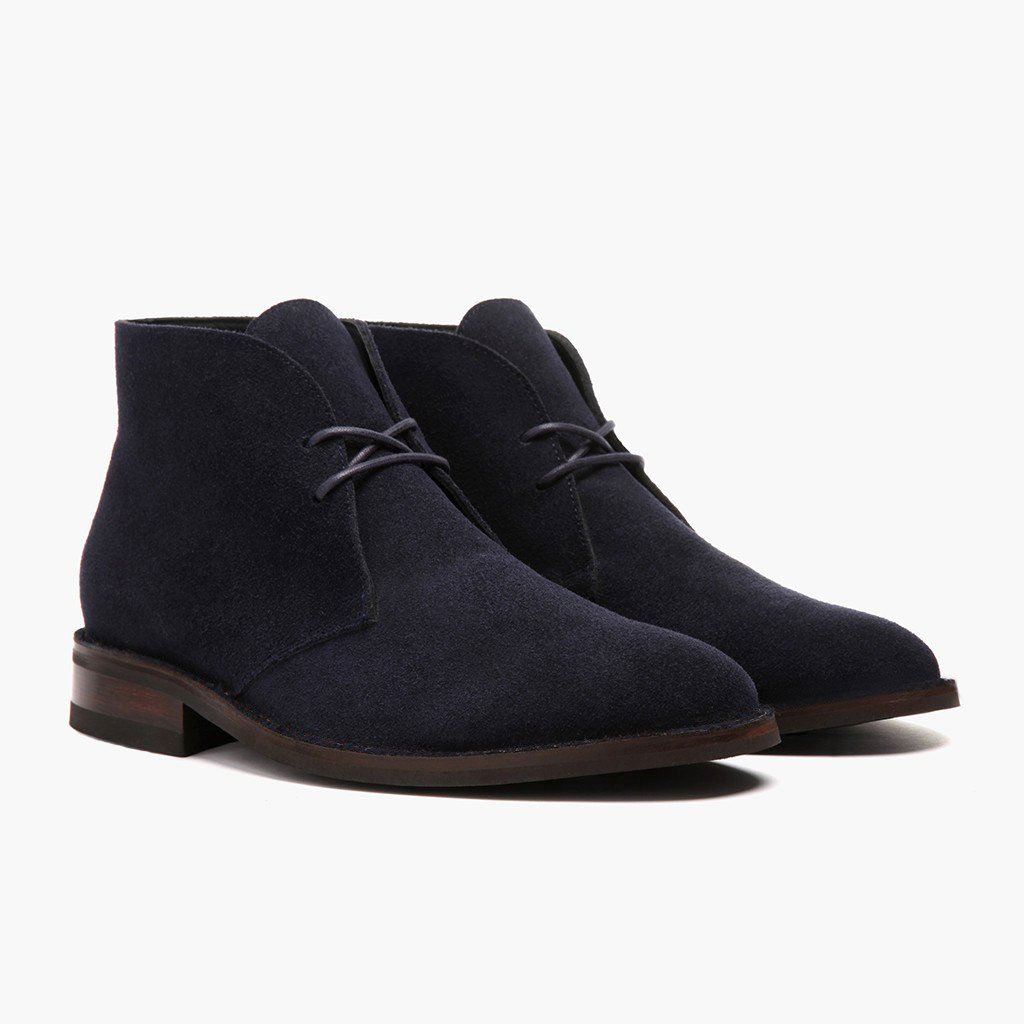 Botas Chukka Thursday Boots Scout Gamuza Hombre Azules | MX62EBC