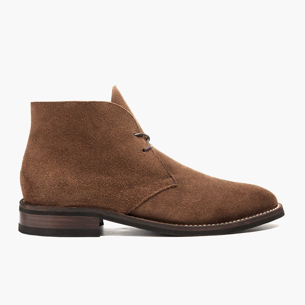 Botas Chukka Thursday Boots Scout Gamuza Rugged & Resilient Hombre Cafes | MX63WNB