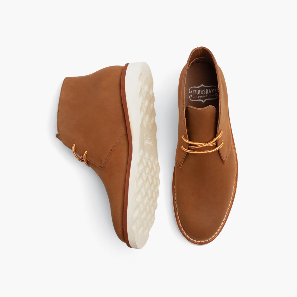 Botas Chukka Thursday Boots Scout Nubuck Hombre Marrom | MX57ILH