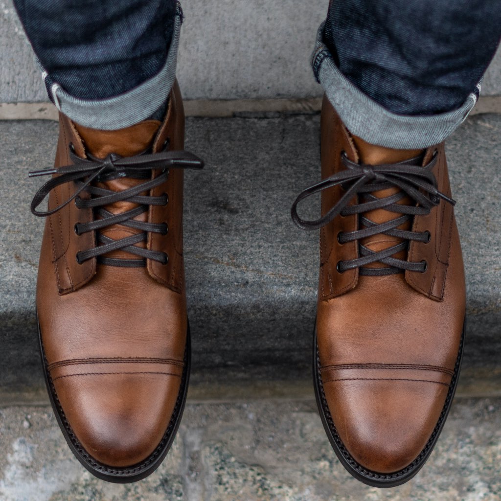 Botas Thursday Boots Cadet Cuero Rugged & Resilient Hombre Cafes | MX135ILH