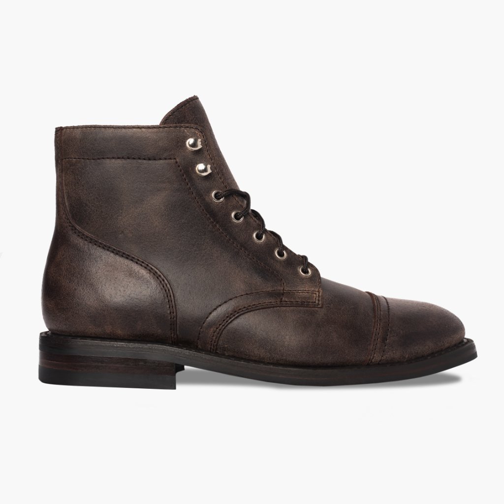 Botas Thursday Boots Captain Cuero Classic Rugged & Resilient Hombre Vino | MX140EBC