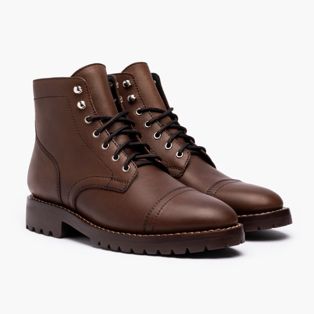 Botas Thursday Boots Captain Cuero Hombre Whiskey | MX138TCE