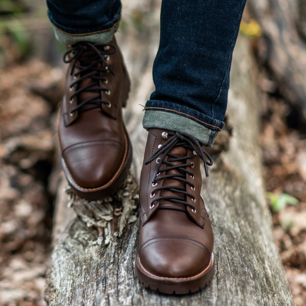 Botas Thursday Boots Captain Cuero Rugged & Resilient Hombre Cafes | MX146VRW