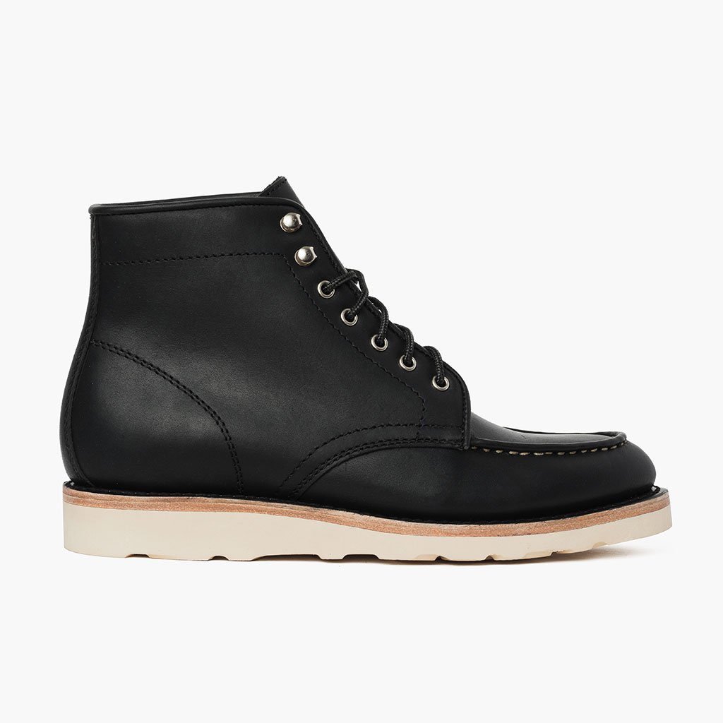 Botas Thursday Boots Diplomat Cuero Rugged & Resilient Hombre Negros | MX157MXL