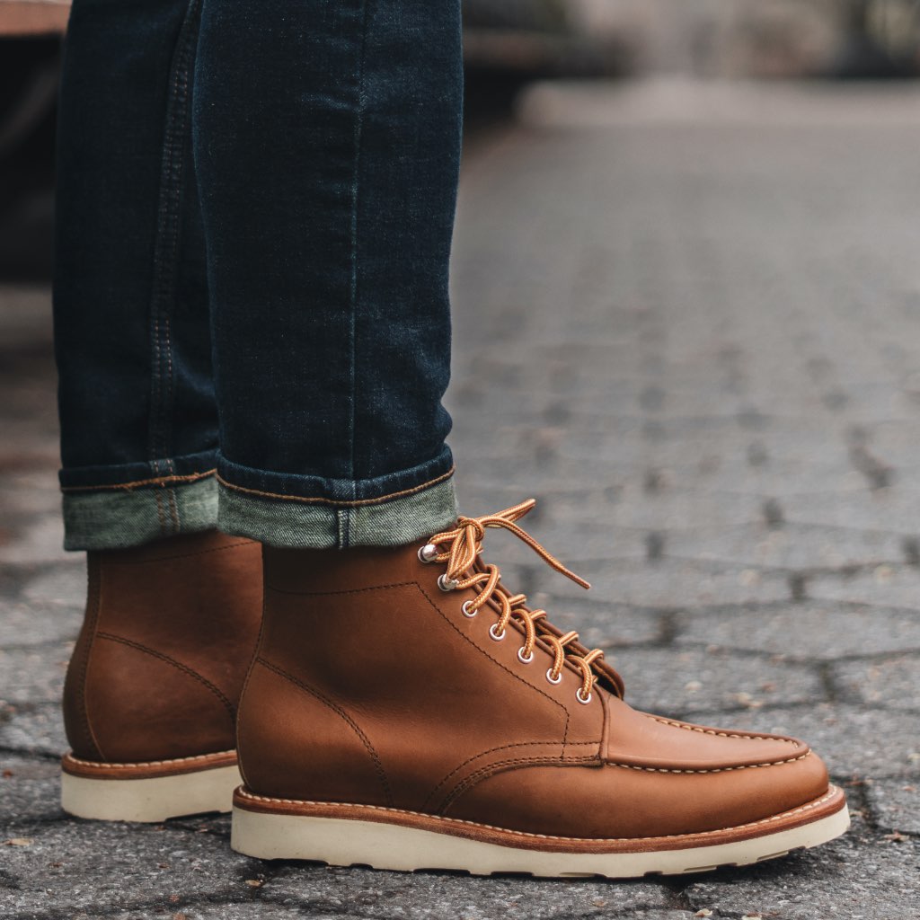 Botas Thursday Boots Diplomat Cuero Rugged & Resilient Hombre Marrom | MX158AHK