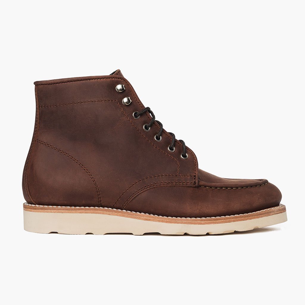 Botas Thursday Boots Diplomat Cuero Rugged & Resilient Hombre Cafes | MX159PJJ