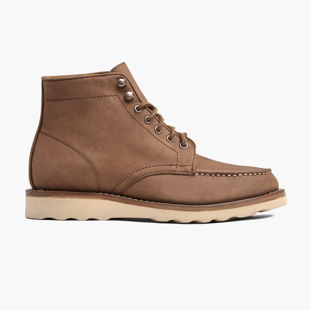 Botas Thursday Boots Diplomat Nubuck Rugged & Resilient Hombre Marrom | MX160OKI