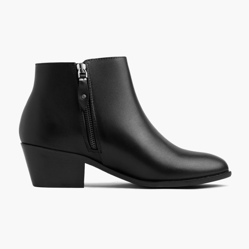 Botas Thursday Boots Downtown Cuero Mujer Negros | MX390DFM2