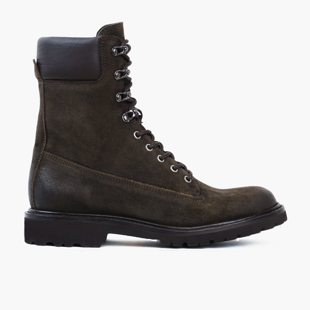 Botas Thursday Boots Explorer Gamuza Hombre Verde Oliva | MX188UZG