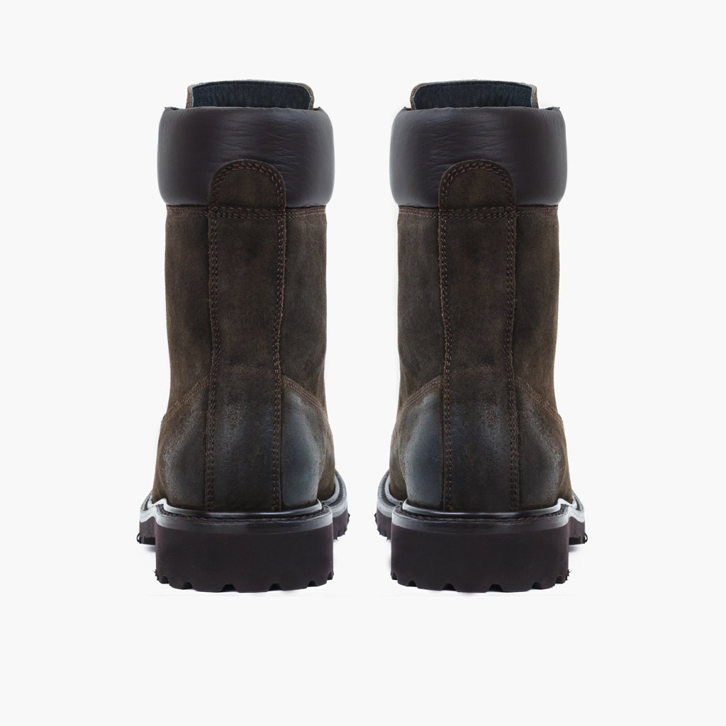 Botas Thursday Boots Explorer Gamuza Hombre Verde Oliva | MX188UZG