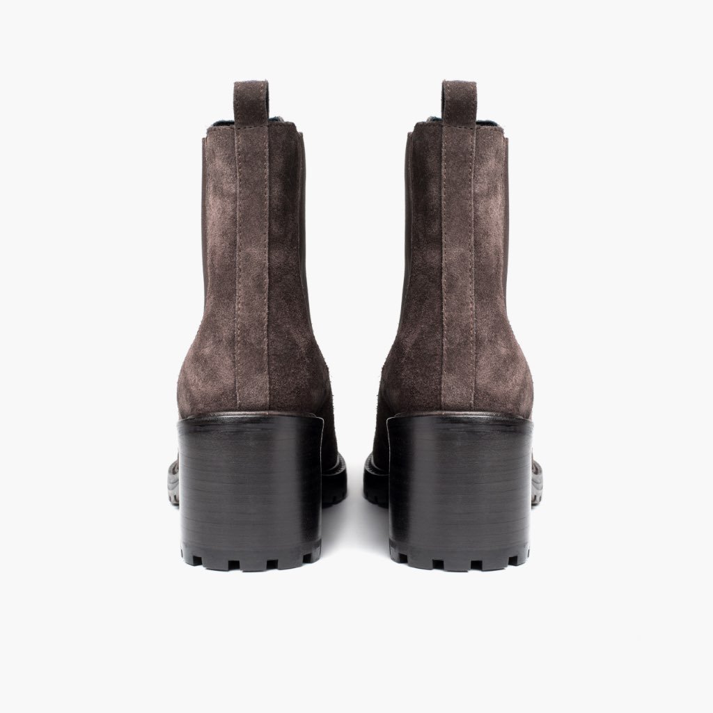 Botas Thursday Boots Knockout Gamuza Mujer Cafes | MX390DFM13