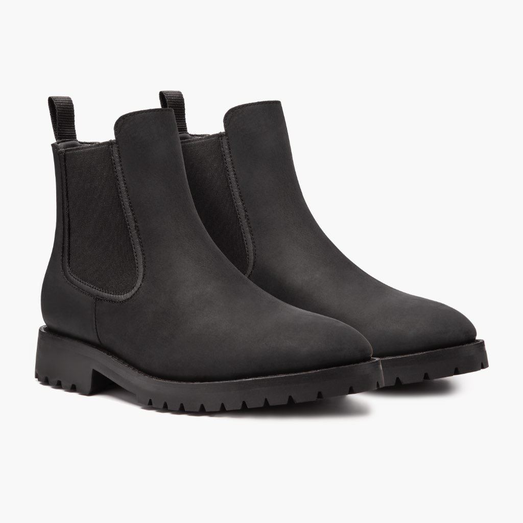 Botas Thursday Boots Legend Cuero Hombre Negros | MX193WNB