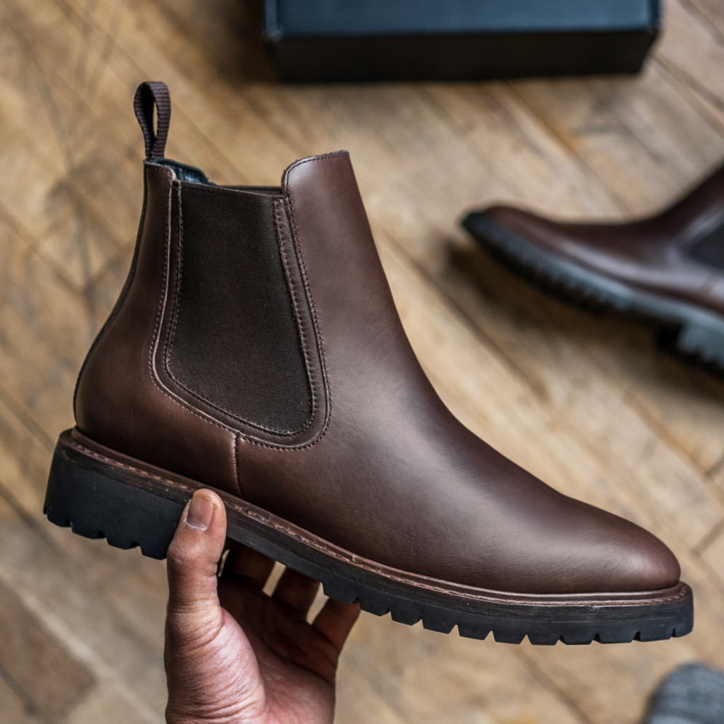 Botas Thursday Boots Legend Cuero Rugged & Resilient Hombre Cafes | MX195MQZ