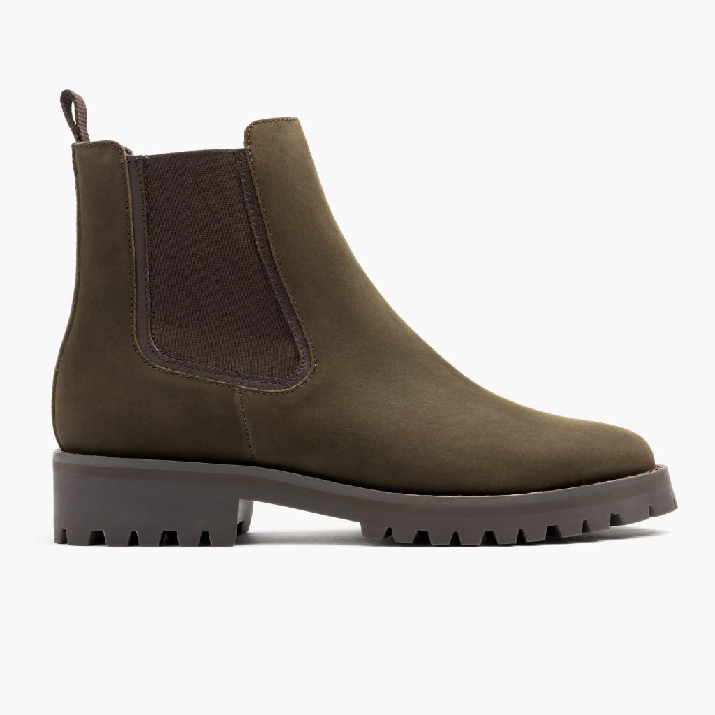 Botas Thursday Boots Legend Nubuck Mujer Verde Oliva | MX390DFM17