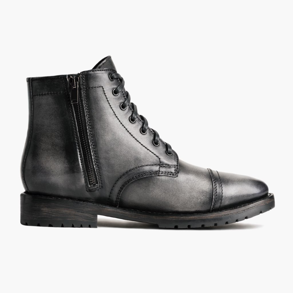 Botas Thursday Boots Major Cuero Hombre Grises | MX201ZUT