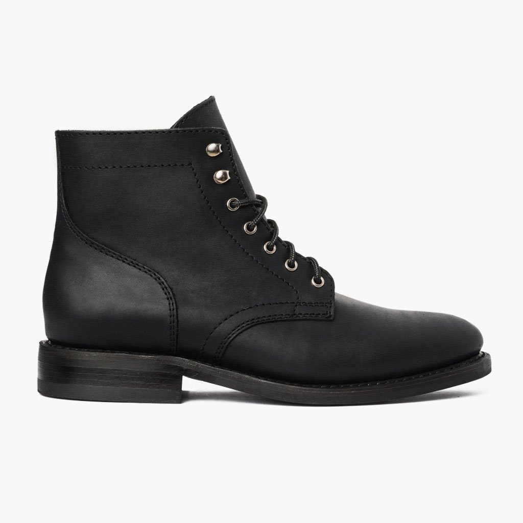 Botas Thursday Boots President Cuero Rugged & Resilient Hombre Negros | MX204JPQ