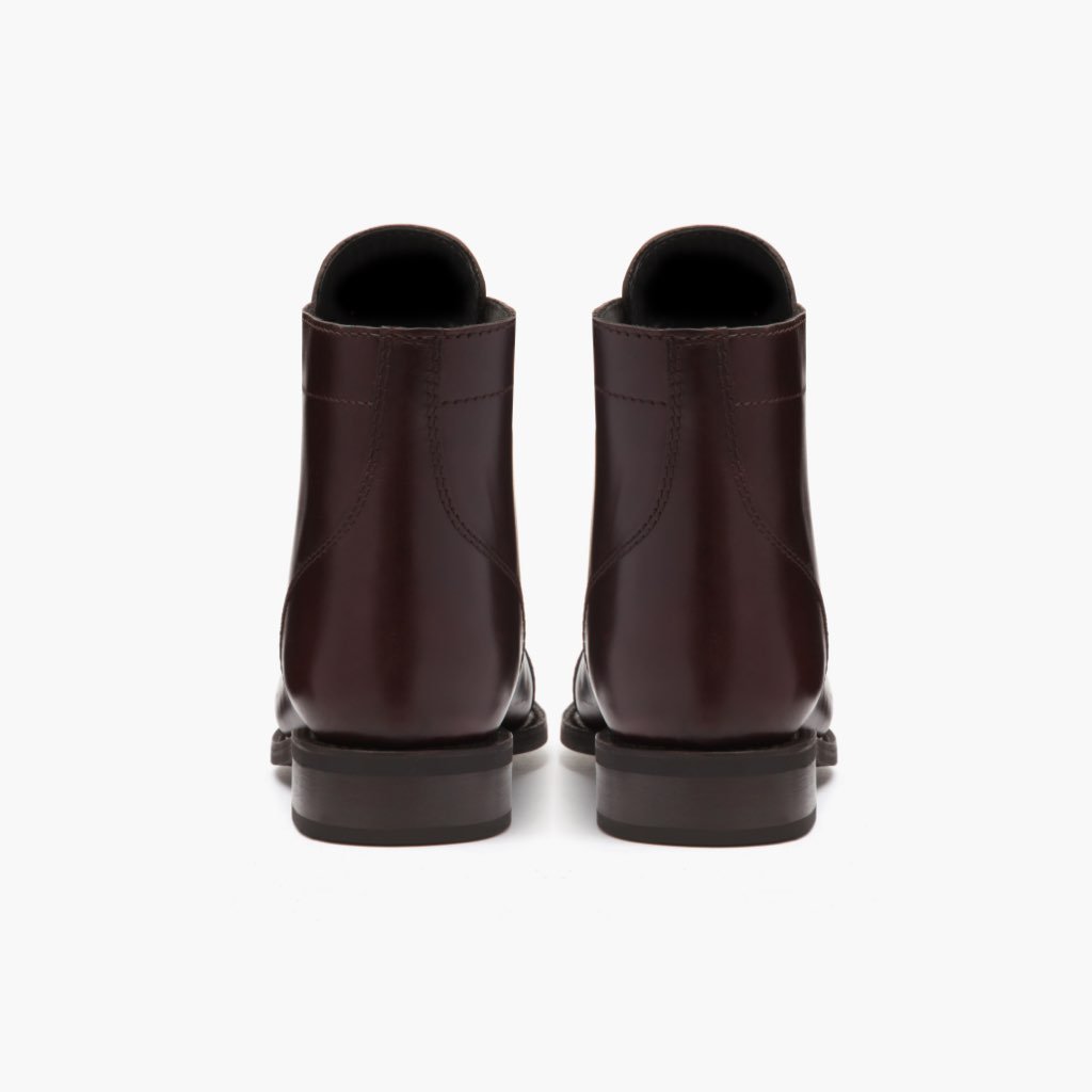 Botas con Cordones Thursday Boots Captain Cuero Mujer Cafes | MX423YXF