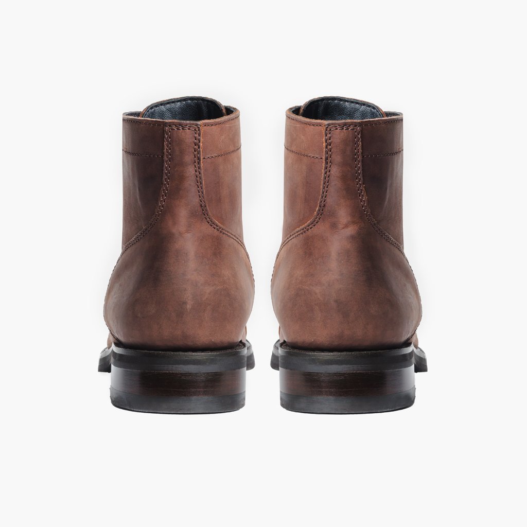 Botas con Cordones Thursday Boots Captain Cuero Hombre Cafes | MX72LIS