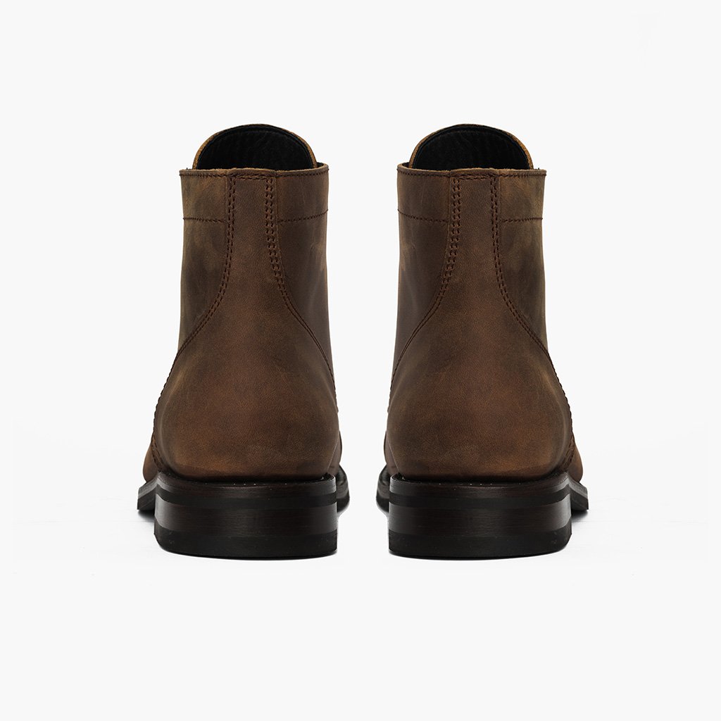 Botas con Cordones Thursday Boots Captain Cuero Classic Hombre Marrom | MX77FDN