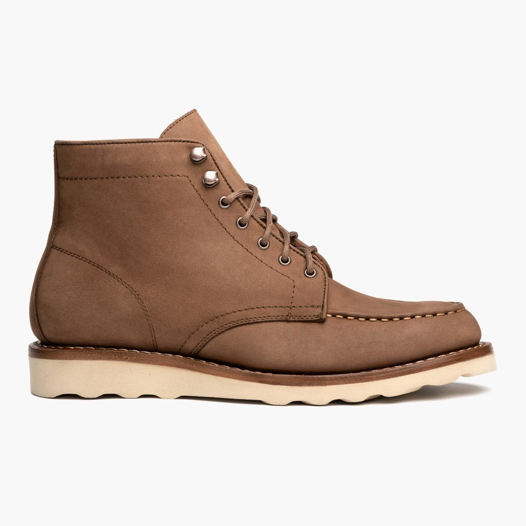 Botas con Cordones Thursday Boots Diplomat Nubuck Mujer Marrom | MX347RVD