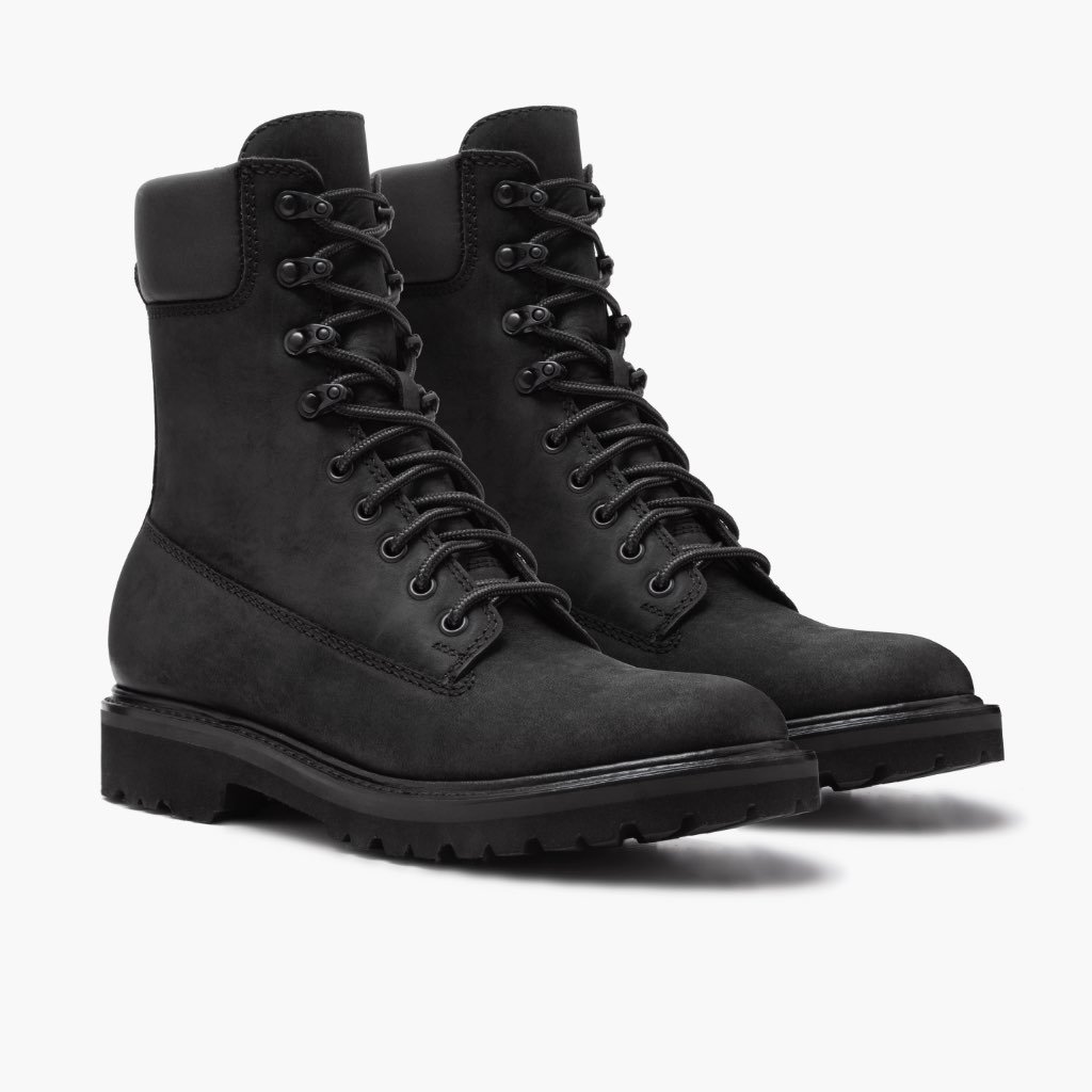 Botas con Cordones Thursday Boots Explorer Cuero Hombre Negros | MX97ZUT