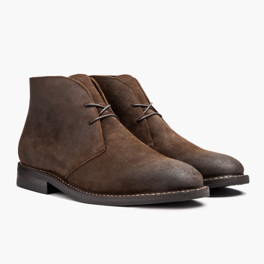 Botas con Cordones Thursday Boots Scout Gamuza Hombre Cafes | MX122XYU