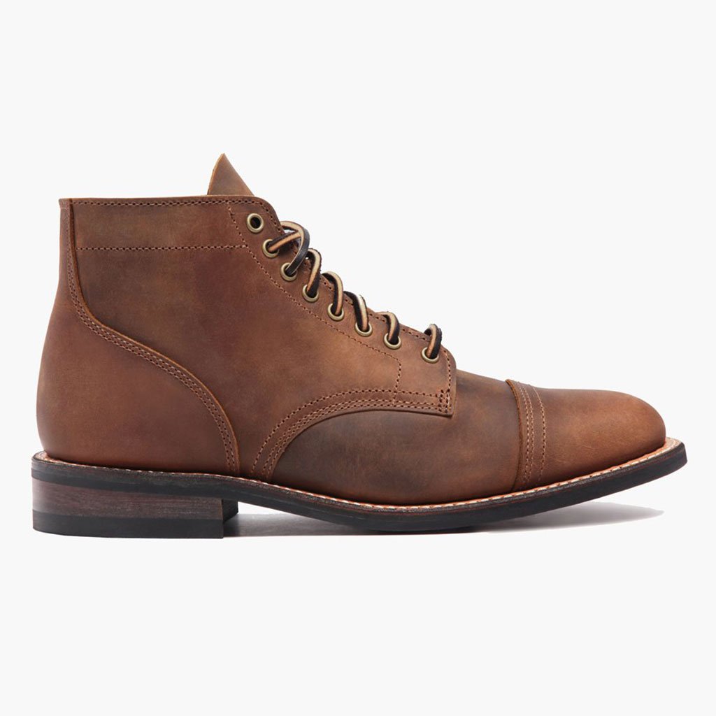 Botas con Cordones Thursday Boots Vanguard Cuero Hombre Cafes | MX128GSO