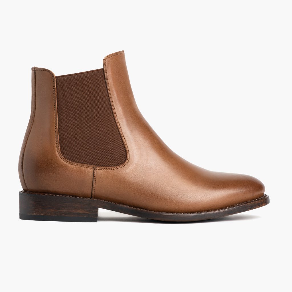 Botines Chelsea Thursday Boots Cavalier Cuero Rugged & Resilient Hombre Marrom | MX20LIS