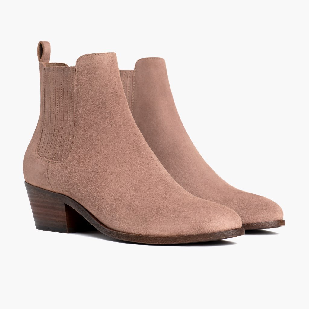 Botines Chelsea Thursday Boots Dreamer Gamuza Mujer Rosas Marrom | MX359KOR