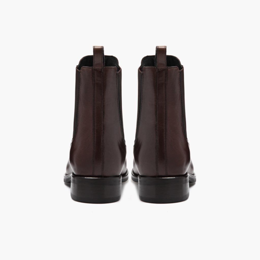 Botines Chelsea Thursday Boots Duchess Cuero Mujer Marrom | MX363FDN