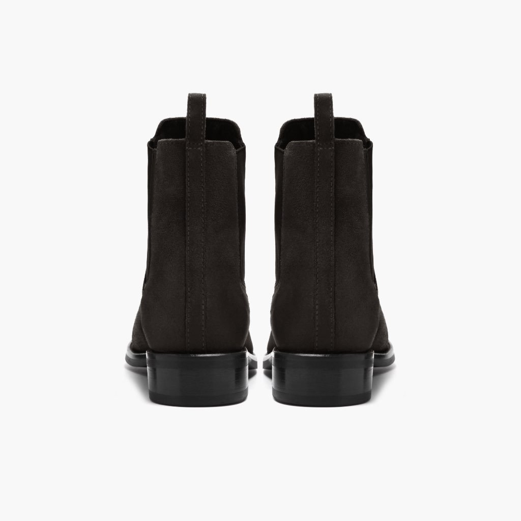 Botines Chelsea Thursday Boots Duchess Gamuza Mujer Grises | MX368OKI