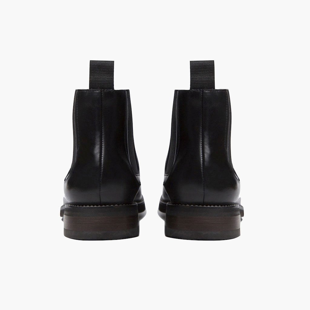 Botines Chelsea Thursday Boots Duke Cuero Hombre Negros | MX25FDN