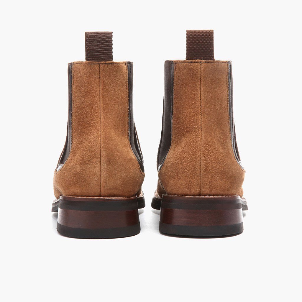 Botines Chelsea Thursday Boots Duke Gamuza Hombre Marrom | MX27MXL