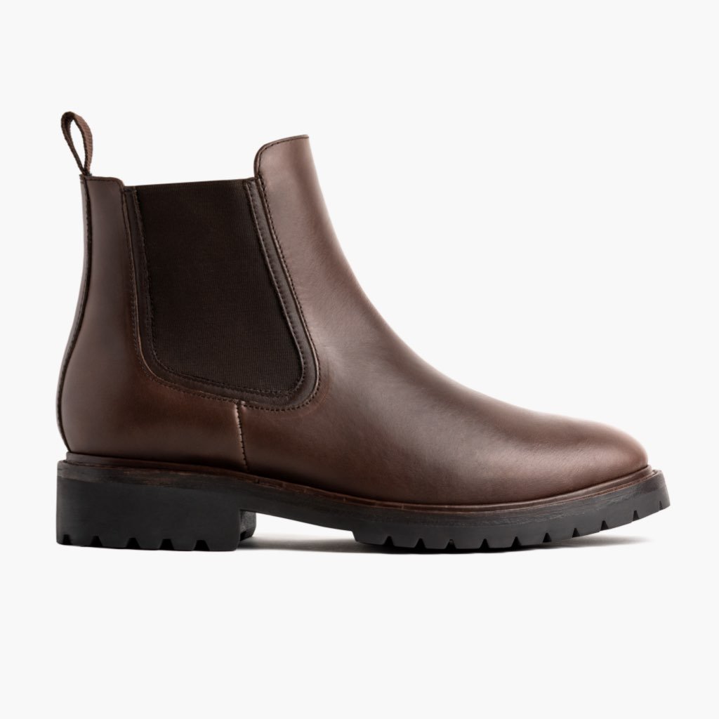 Botines Chelsea Thursday Boots Legend Cuero Hombre Cafes | MX34TCE