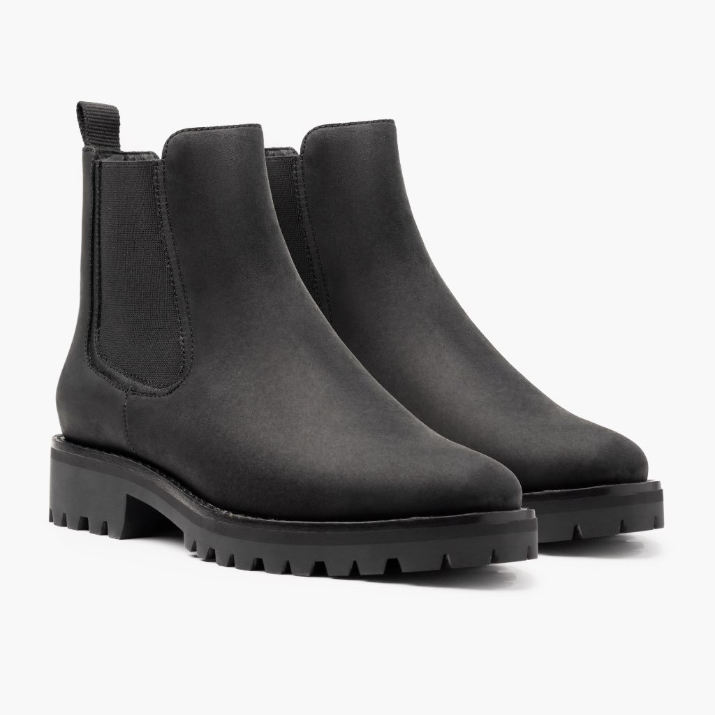 Botines Chelsea Thursday Boots Legend Cuero Mujer Negros | MX393PJJ