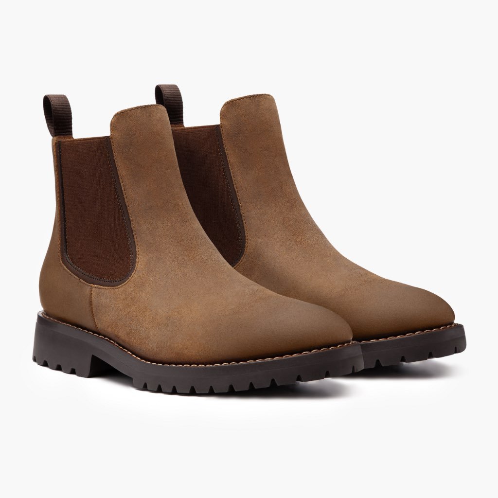 Botines Chelsea Thursday Boots Legend Gamuza Hombre Marrom | MX36EBC