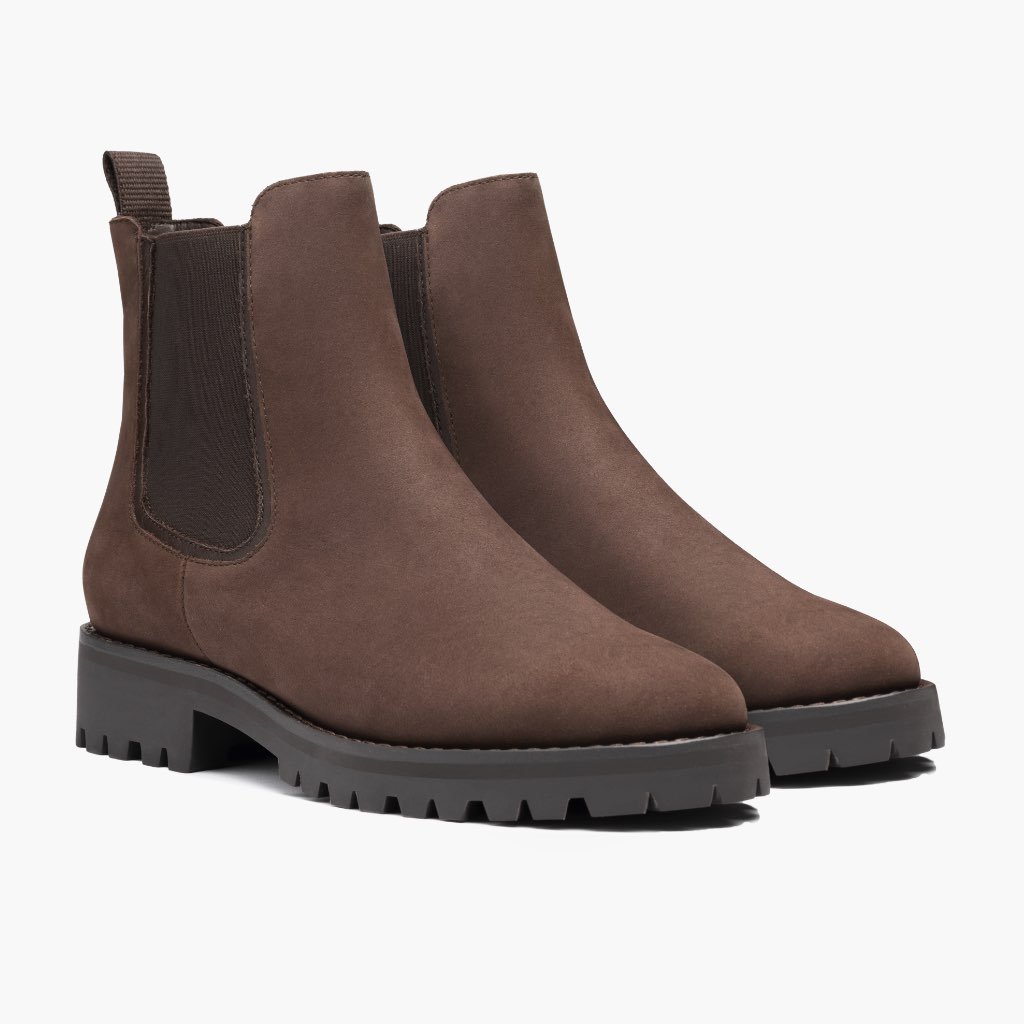 Botines Chelsea Thursday Boots Legend Nubuck Mujer Marrom | MX395ILH